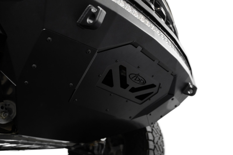 Chevrolet Silverado 1500 ZR2 Bumper - Front - Addictive Desert Designs - Stealth Fighter - Hammer Black - `25-`26